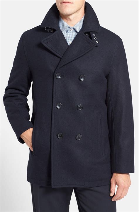 mens michael kors peacoat|Michael Kors wool winter coats.